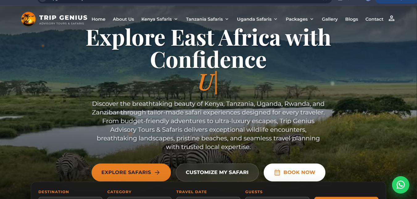 Trip Genius Advisory Safaris